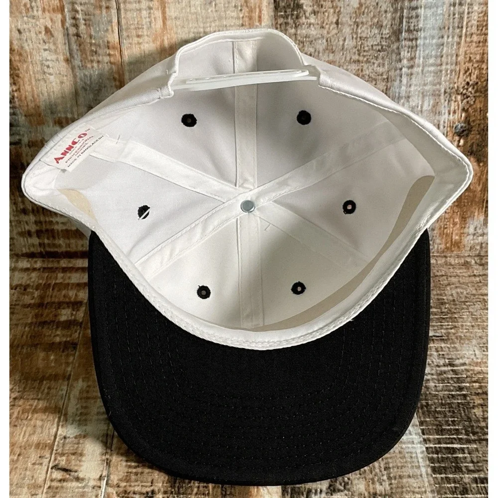 Vintage 90s FRAM MOTORSPORTS Annoco SnapBack Hat *NEW*